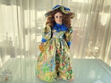 Poupée d'artiste poupée de collection porcelaine 55 cm état voir photo