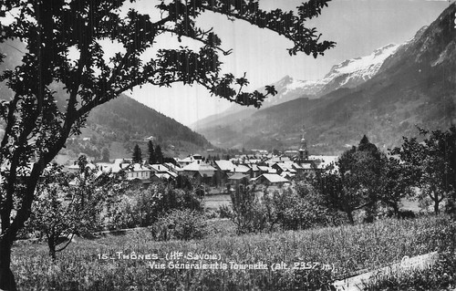 Thones vue generale la - 74,
