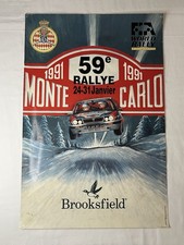 Affiche 59e Rallye Monte Carlo