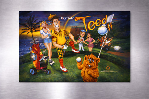 Gottlieb tee off pinball - gottlieb,