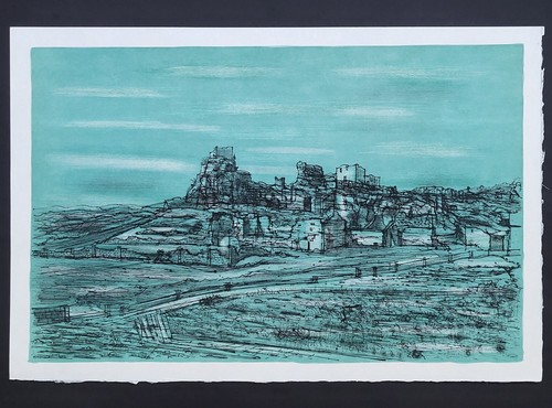 Très belle lithographie par - très,