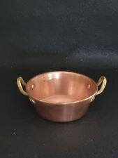 Petite Bassine à Confiture en Cuivre Décoratif 