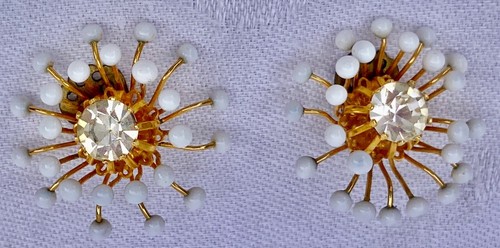Boucle oreilles art déco - d'oreilles,