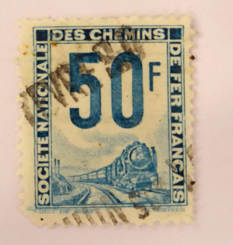 Timbre france sncf - france, petits