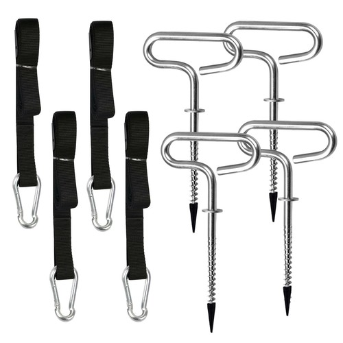 Deluxe shelter tie down - deluxe, kit