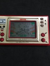 Console Portable Nintendo Game & Watch Écran Large Mickey Mouse Usagée Lisez