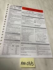 Fiche technique automobile