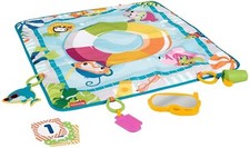 Fisher-Price Tapis d’Activités Amusant Piscine tapis d'éveil pour bébé avec j...