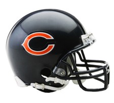 Casque De Football Mini NFL Chicago Bears VSR4 Riddell 095855590066
