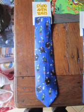 Cravate Tintin 100% soie