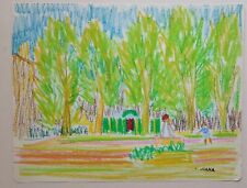 François DIANA (1903-1993)  Le Parc à Marseille