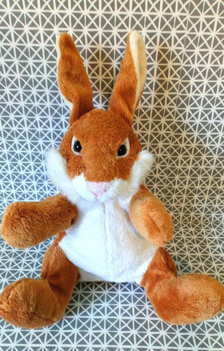 Doudou peluche marionnette