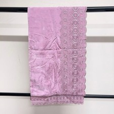 Châle kimono japonais pour vêtements japonais velours dentelle violet terne 0...