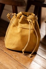 sac seau En Cuir De Vachette