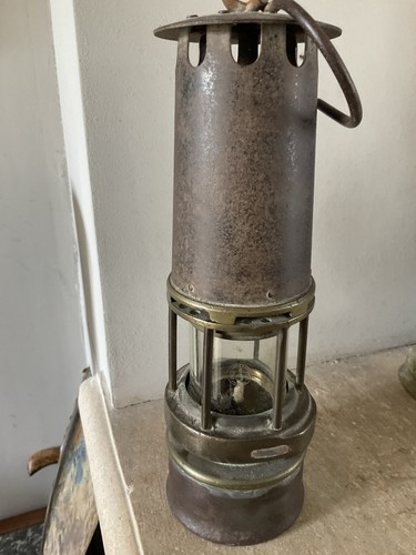 Ancienne lampe mineur - lampe, de