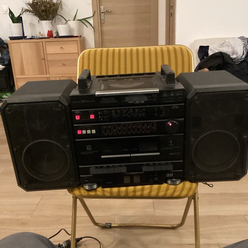 Sharp radio cassette - cd-x9, radio-cassette