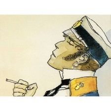 Poster affiche offset Corto