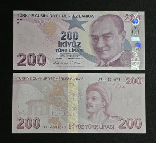 Turkey 200 lira 2024 - turkey,