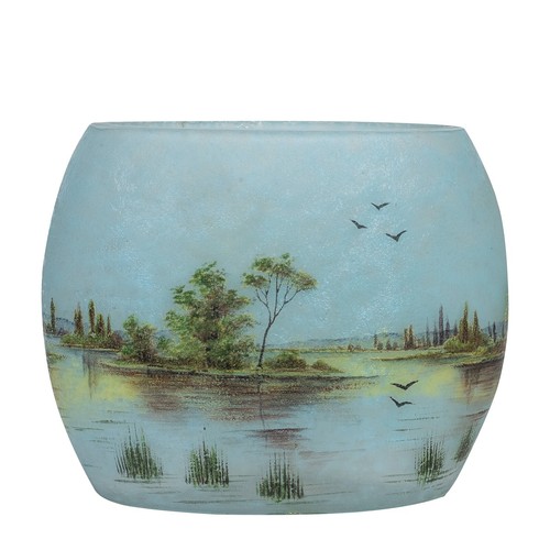 Daum nancy cameo glass vase - daum,