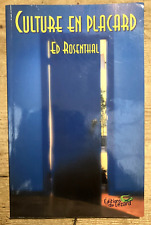 Culture en placard - Ed  Rosenthal - Editions du Lézard - 2000