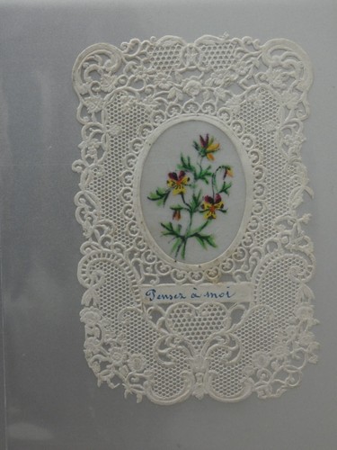 Image pieuse canivet dentelle - pieuse,