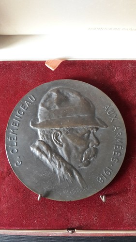 Médaille clémenceau aux - clémenceau,