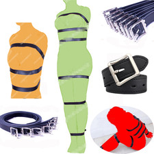 PU Cuir 7pcs Ceintures Sangles