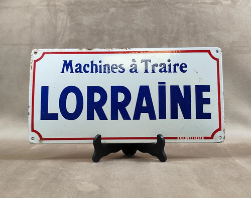 Plaque émaillée machines - , à