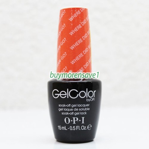 Gel polish opi gelcolor - gel,