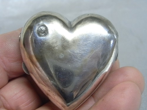 Reliquaire coeur marie boite - coeur,