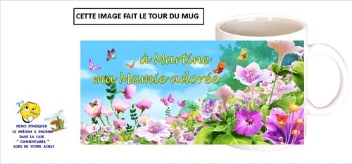 Mug tasse ceramique mamie - mug,
