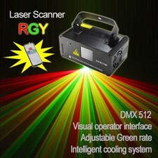 Remote DMX Music RGY Laser