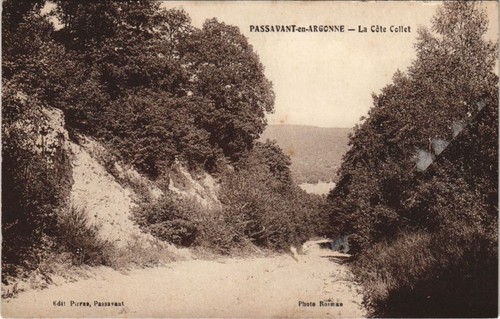 Cpa passavant argonne la - -,