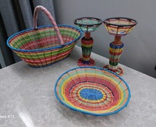 Ancien panier en fil de fer