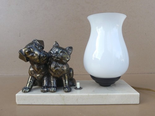 Lampe chien chat régule - lampe,