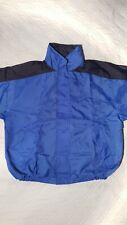 Vintage Marlboro Blue Jacket Size Large Rain Jacket 90s W Stain On Side 