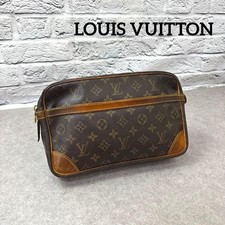 LOUIS VUITTON Monogramme Compiègne Pochette Sac à Main Luxe Vintage 17x28x6cm