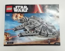 LEGO  75105 - Star Wars Le Faucon Millenium (avec notice sans la boîte)