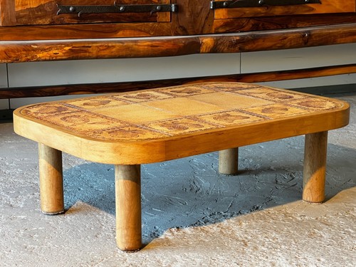 Rare table basse - , capron