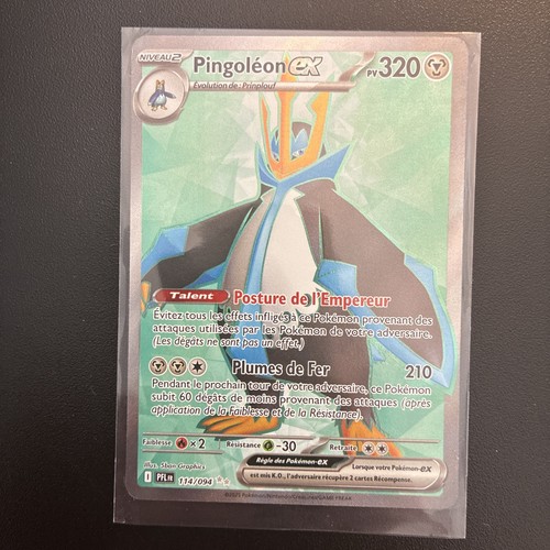 Carte pokémon pingoléon - pokémon, pingoléon-ex