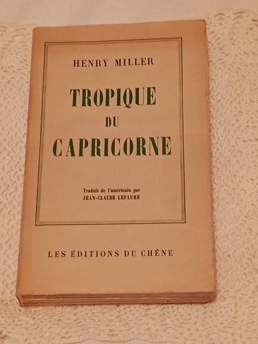 Tropique capricorne henry - tropique,
