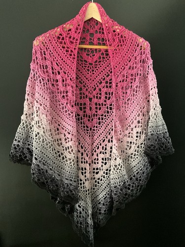 Châle femme triangulaire - , au