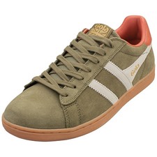 Gola Equipe II Entraîneurs Mode Hommes Khaki Crème