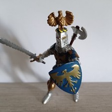 Figurine Papo 2002 Fantasy 39362 - Chevalier au cimier- bleu - Etat neuf ! 