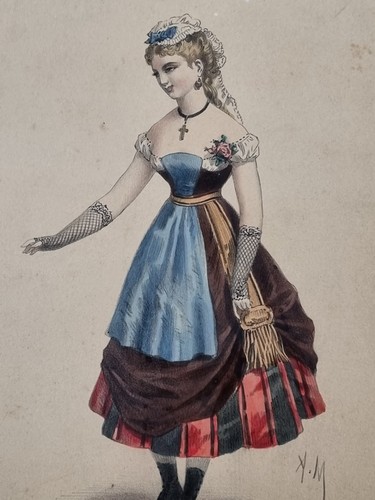 Estampe ancienne signée