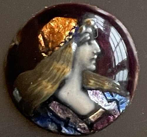 Camille fauré cabochon - cabochon, Émail