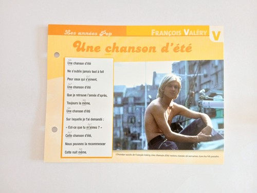 Carte fiche francois valery - -,