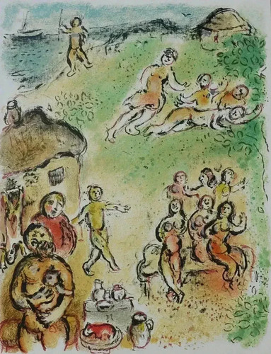 Marc chagall ile d eole - marc, l'ile