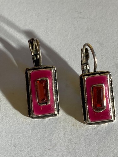 Boucles oreilles signée - boucles,
