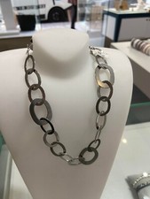 Collier Grosse  Acier inoxydable Argentée ZAG